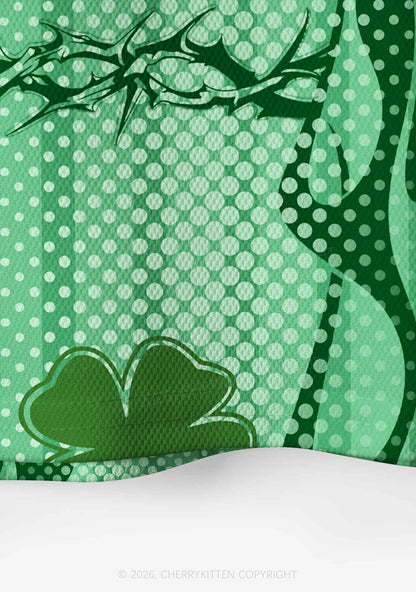 Custom Drinks Well With Others St Patricks Y2K Crop Sport Jersey Shirts Cherrykitten