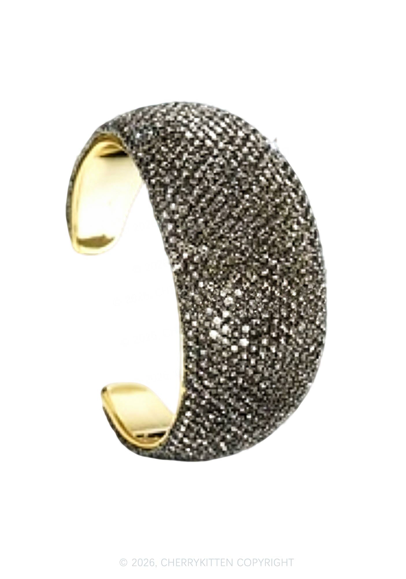 Vintage Rhinestone Y2K Bangle Cherrykitten