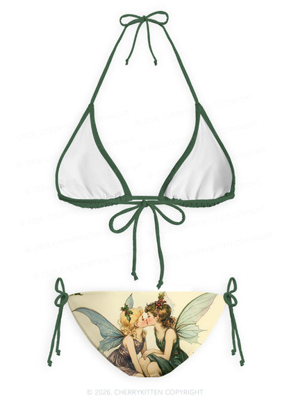 Fairy Kiss Pride Y2K Print Bikini Set Cherrykitten