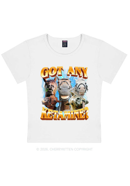 Got Any Kxxamine Y2K Baby Tee Cherrykitten