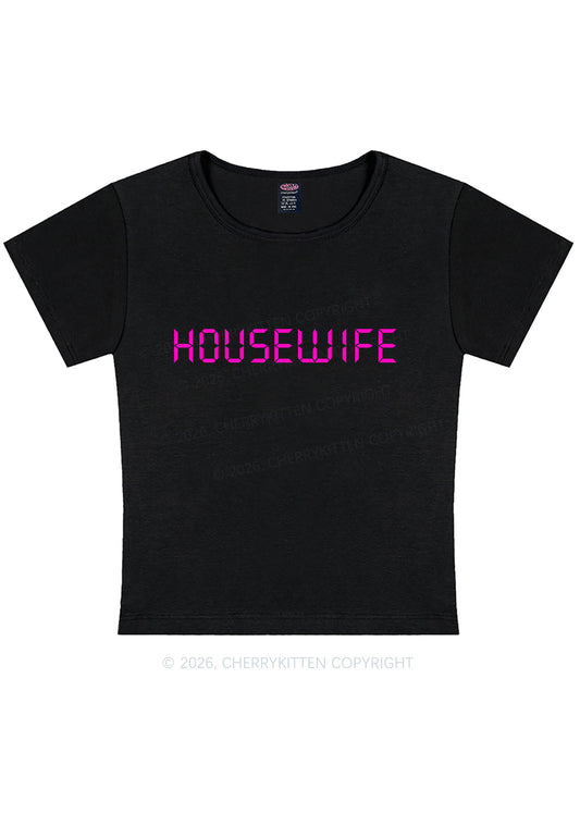 Housewife Y2K Baby Tee Cherrykitten