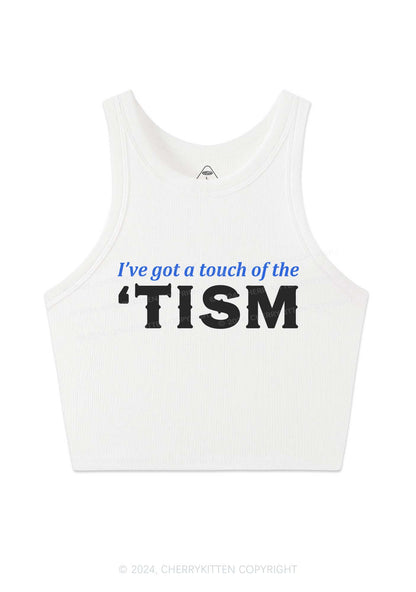 Got A Touch Of TISM Y2K Crop Tank Top Cherrykitten