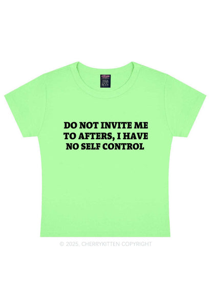 No Self Control Y2K Baby Tee Cherrykitten