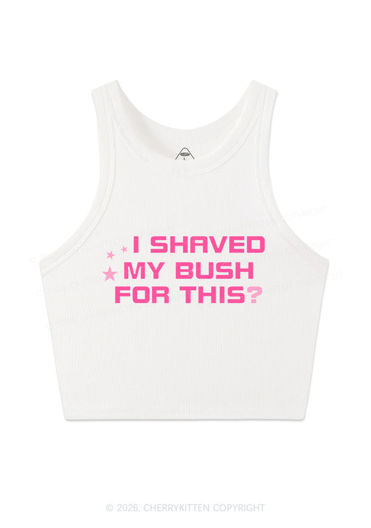 Shaved My Bush For This Y2K Crop Tank Top Cherrykitten