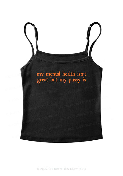 Great Mental Health Y2K Spaghetti Strap Cami Cherrykitten