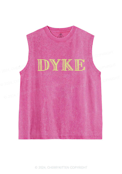 DYKE Y2K Washed Tank Cherrykitten