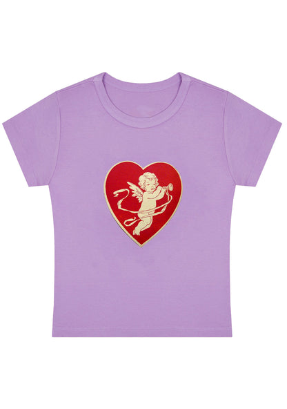 Trumpet Cupid Y2K Baby Tee
