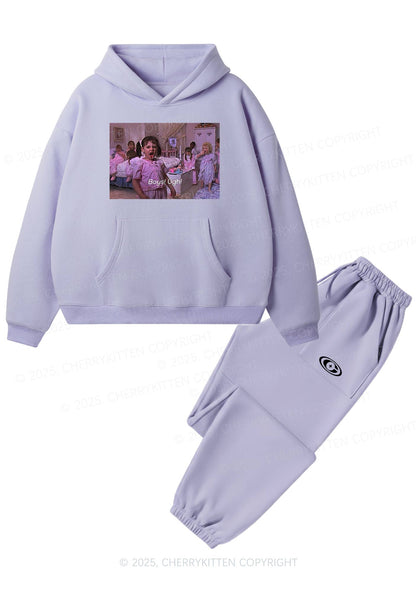 Boys Ugh Y2K Fleece Hoodie Set Cherrykitten