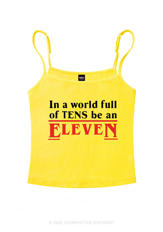 Be An Eleven Y2K Spaghetti Strap Cami Cherrykitten