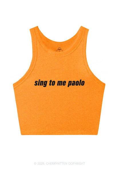 Sing To Me Y2K Crop Tank Top Cherrykitten