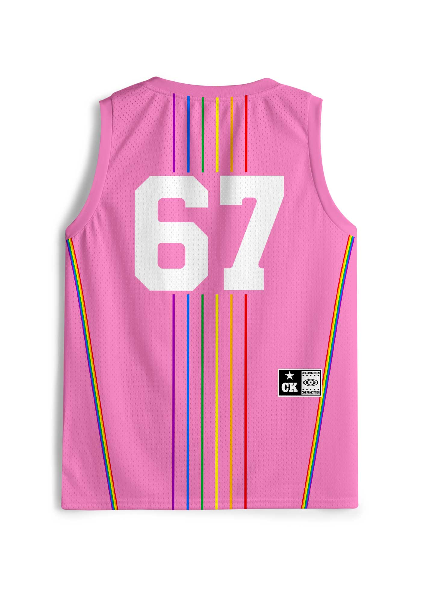 Pink I Suffer From Gay Thoughts Pride Y2K Sport Jersey Tank Cherrykitten