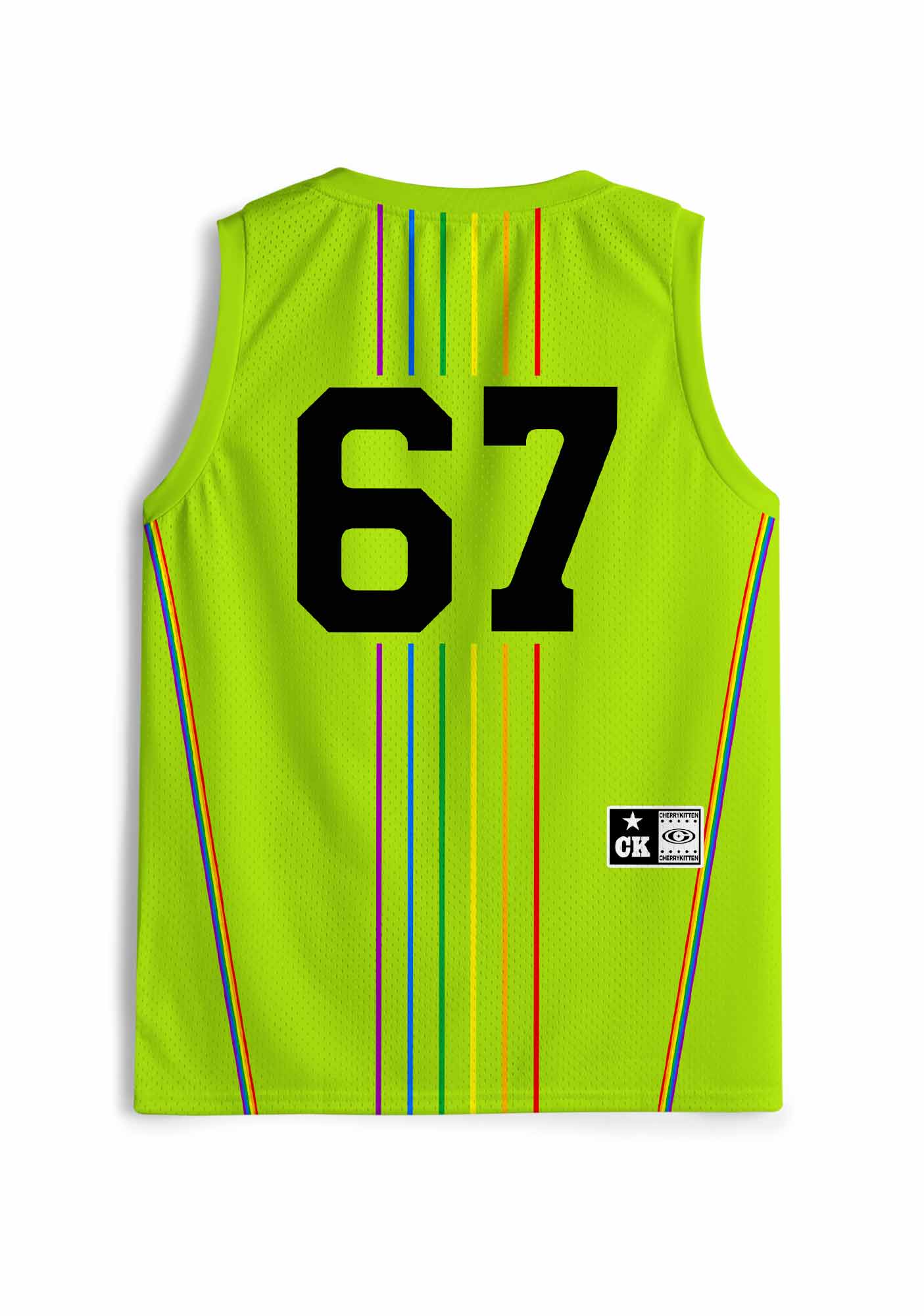 Green I Suffer From Gay Thoughts Pride Y2K Sport Jersey Tank Cherrykitten