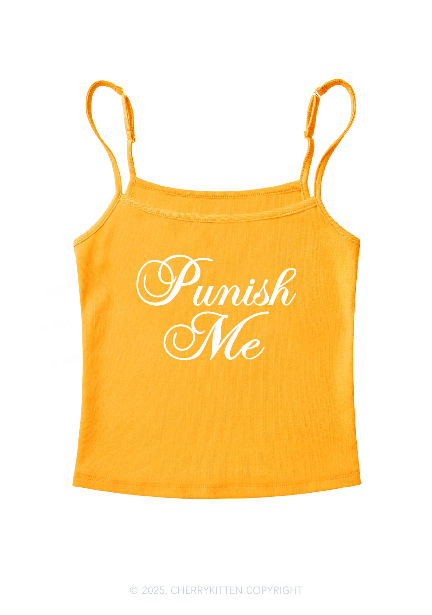 Punish Me Y2K Spaghetti Strap Cami Cherrykitten
