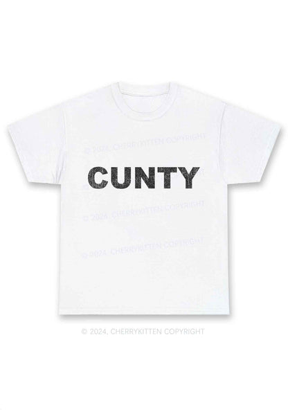 Cunty Y2K Chunky Shirt Cherrykitten
