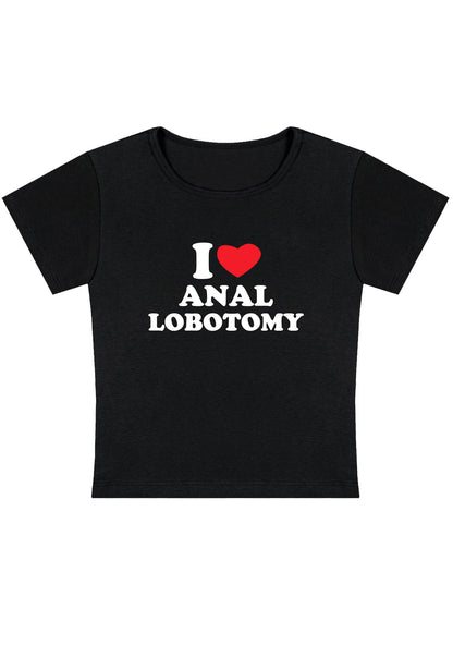 I Love Lobotomy Y2K Baby Tee