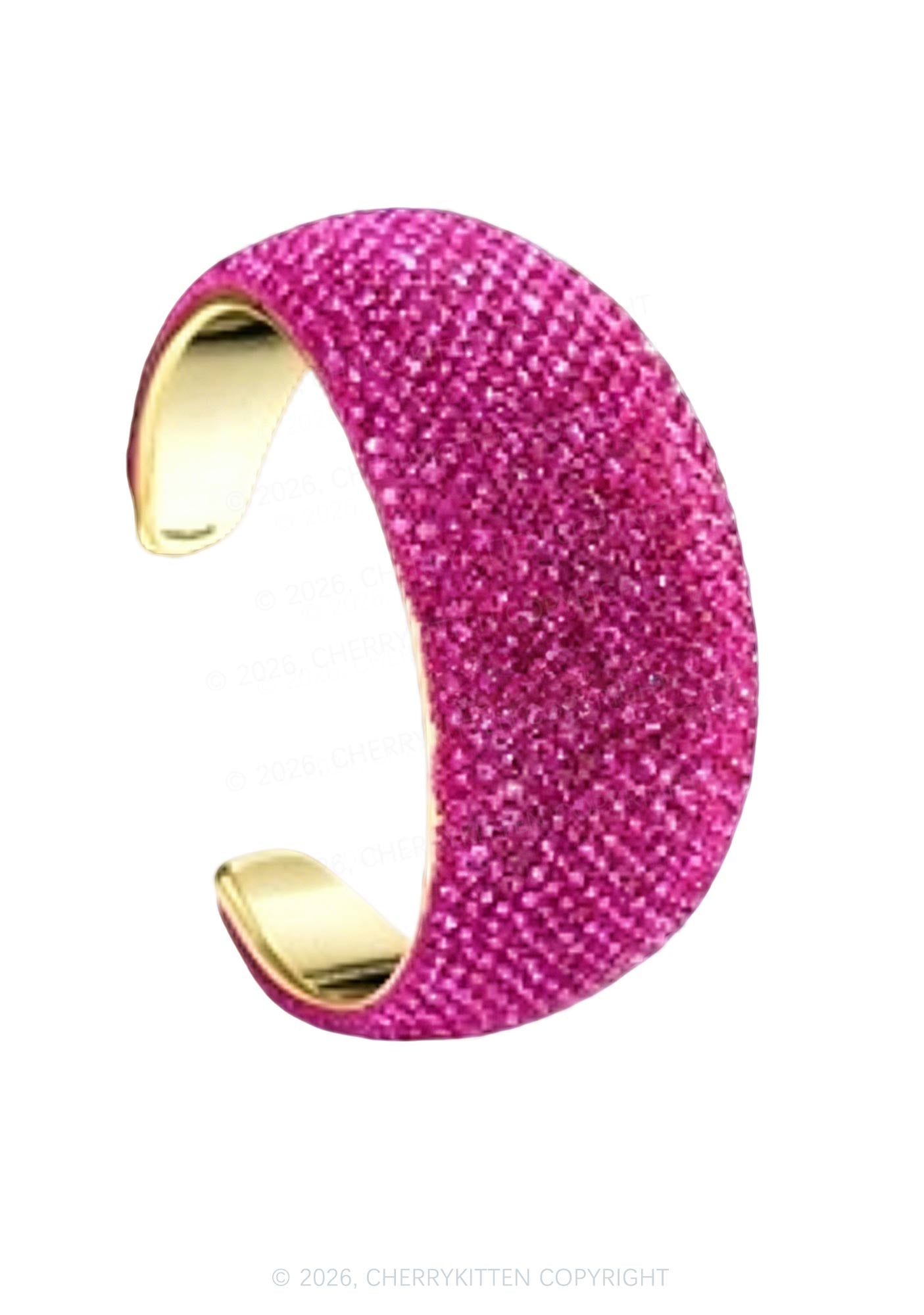 Vintage Rhinestone Y2K Bangle Cherrykitten