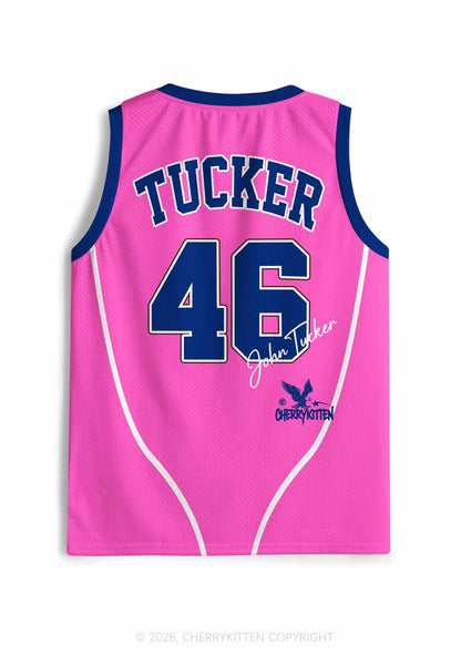 Pink Hockey Team JT Y2K Sport Jersey Tank Cherrykitten