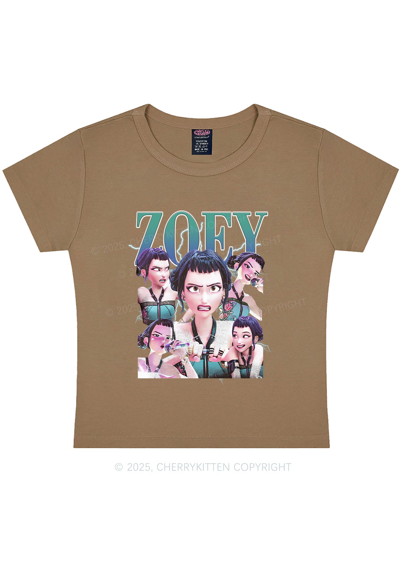 Kpop Girl Y2K Baby Tee Cherrykitten