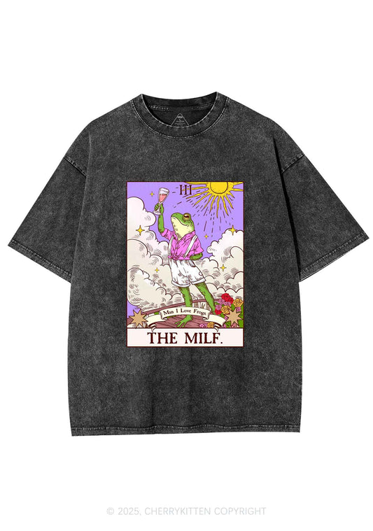 The Mxxf Frog Y2K Shirts Washed Tee Cherrykitten
