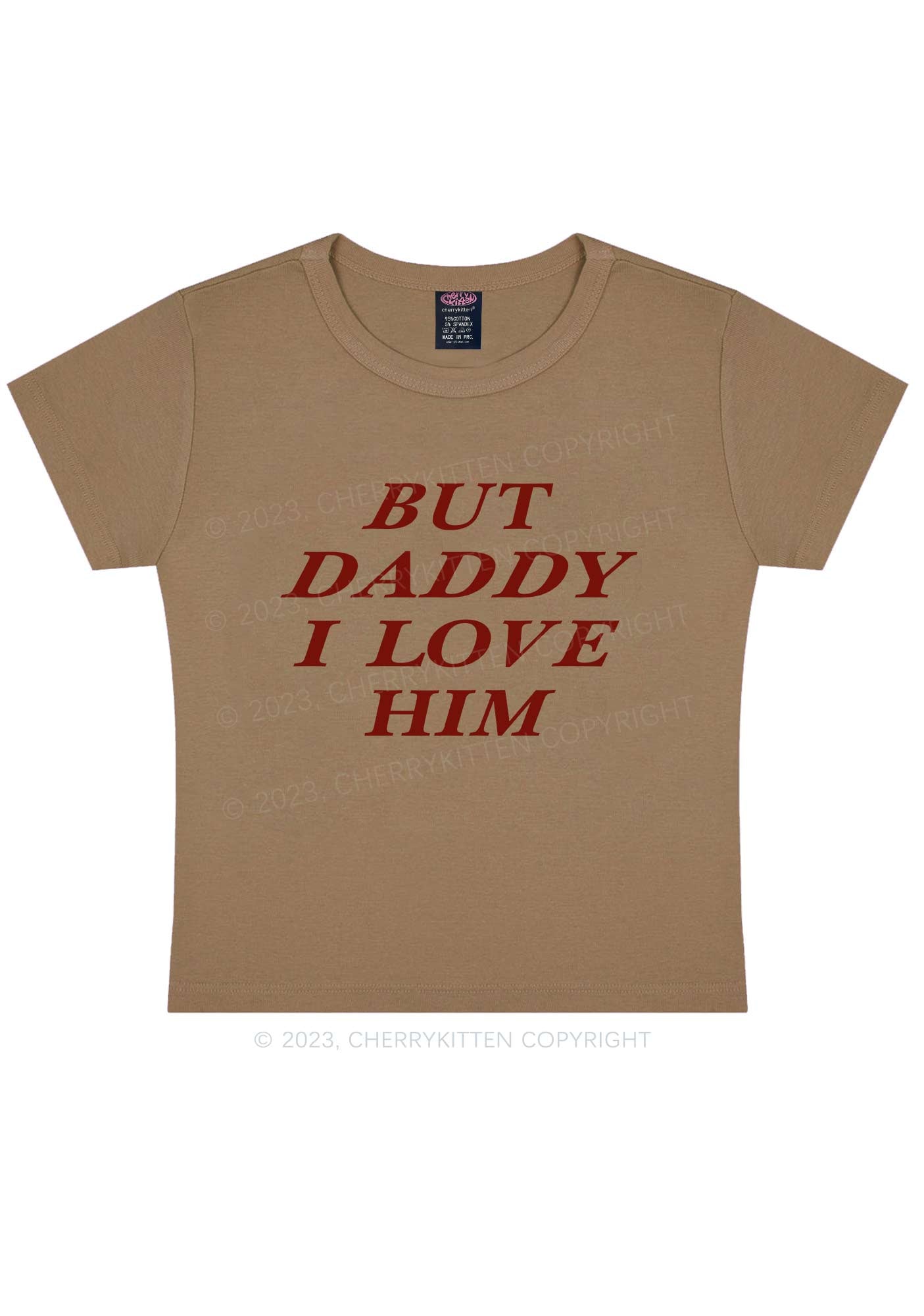 But Daddy I Love Him Y2K Baby Tee
