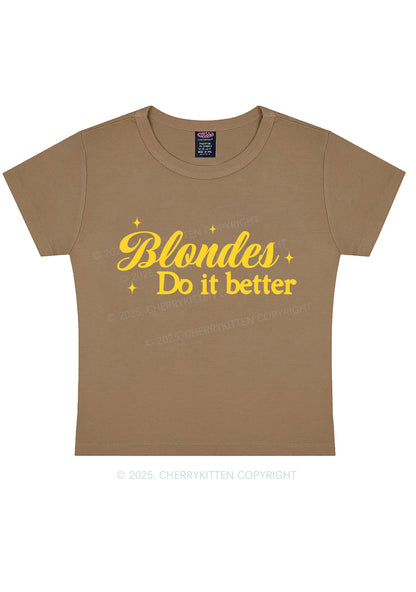 Blondes Do It Better Y2K Baby Tee Cherrykitten