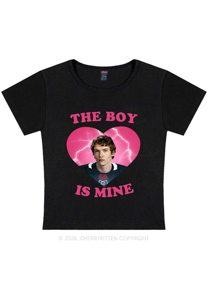 The Boy Is Mine CS Y2K Baby Tee Cherrykitten