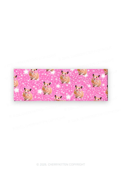 Rat Princess Y2K Print Headband Cherrykitten
