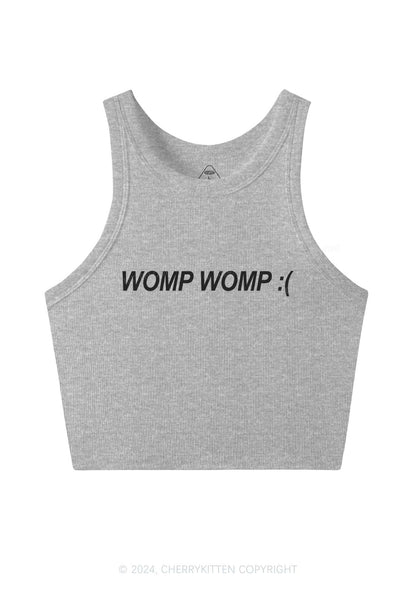 Womp Womp Y2K Crop Tank Top Cherrykitten