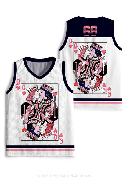 Queens Kissing Pride Y2K Sport Jersey Tank Cherrykitten