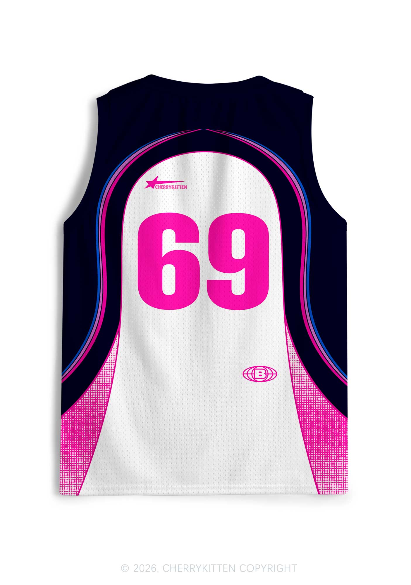 Nobody Knows Im Bisexual Pride Y2K Sport Jersey Tank Cherrykitten