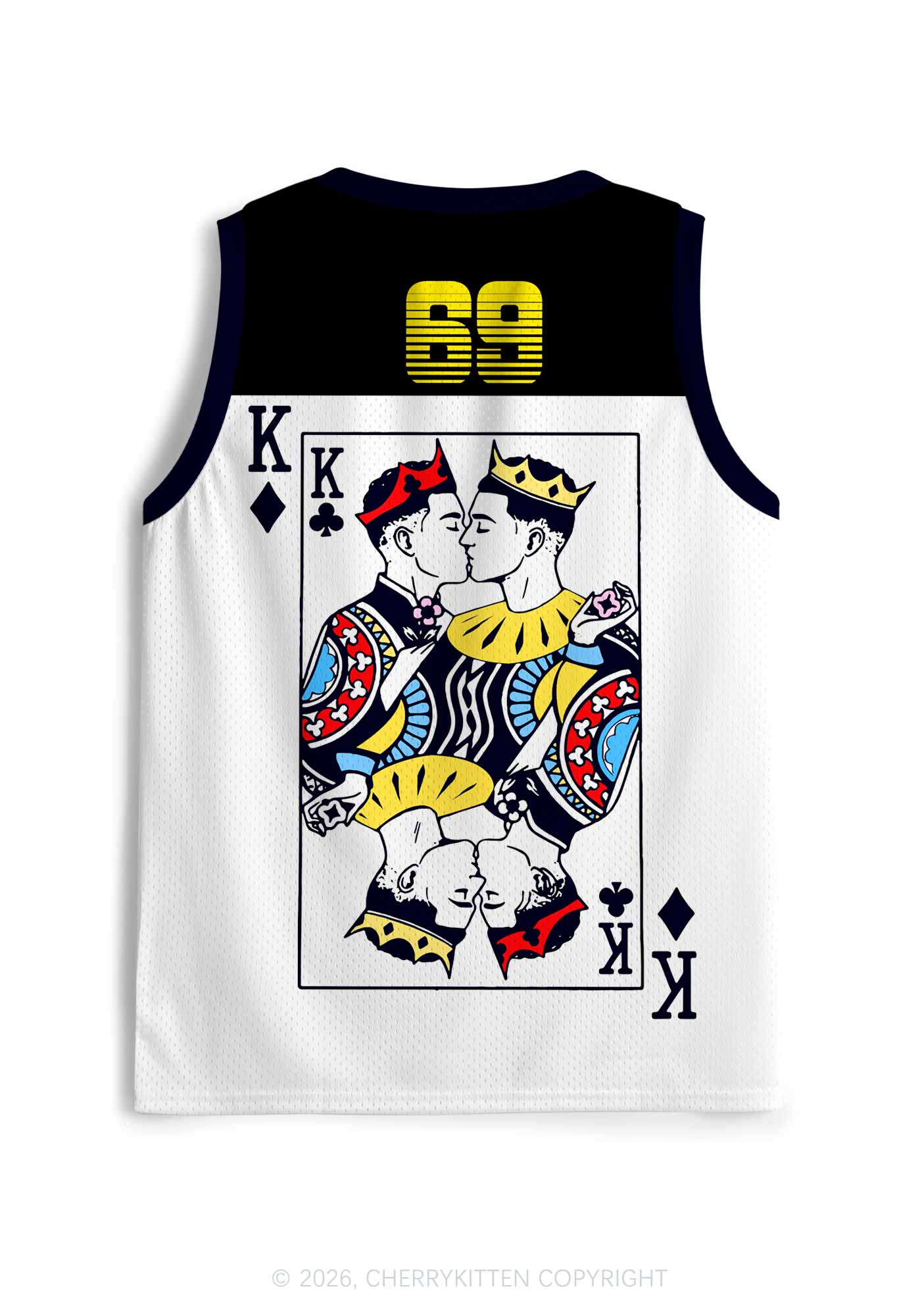 Black Gay King Pride Y2K Sport Jersey Tank Cherrykitten