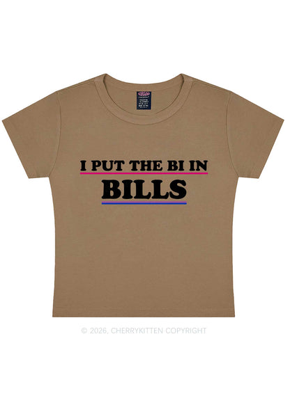 I Put The Bi In Bills Pride Y2K Baby Tee Cherrykitten