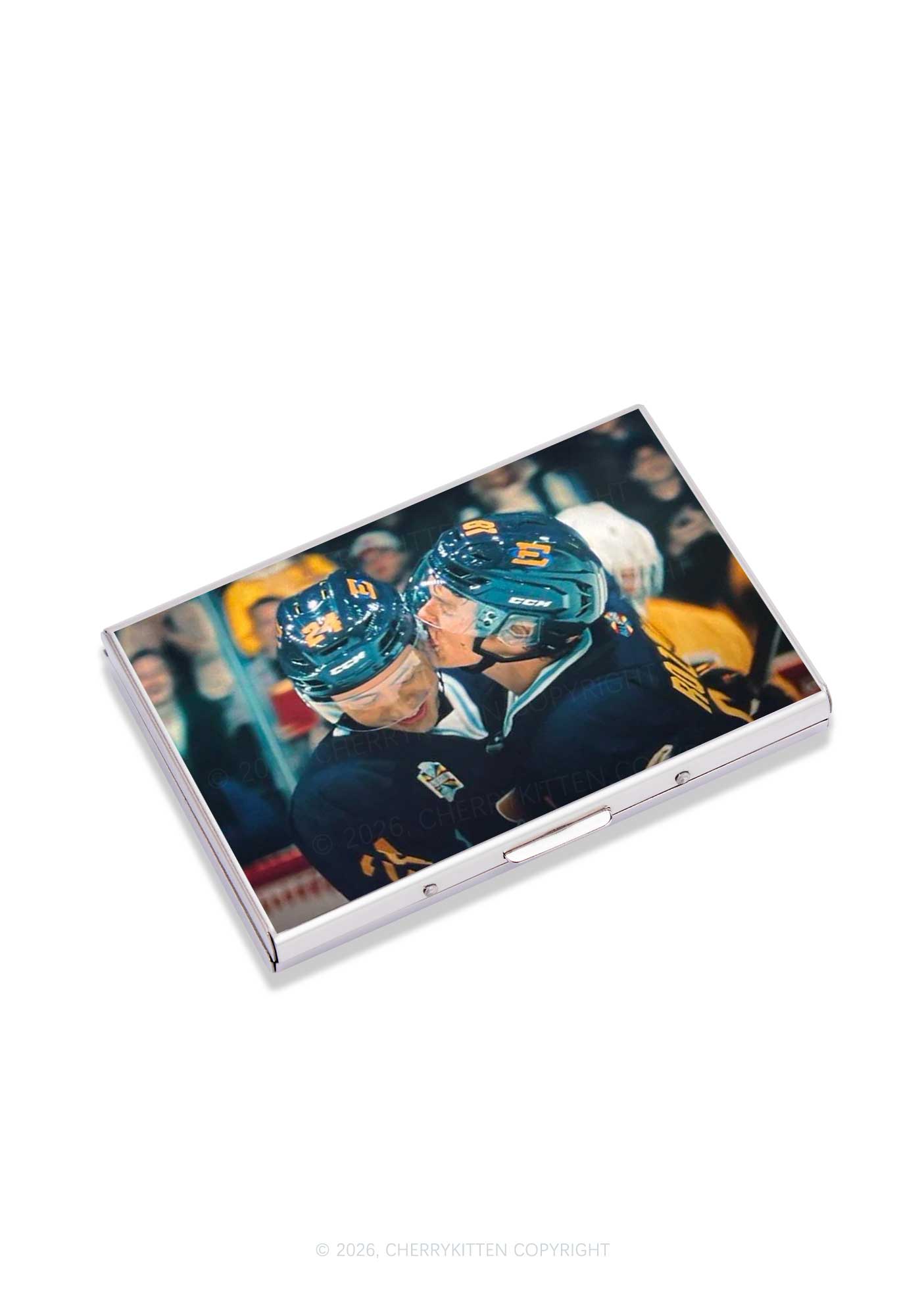 Blue Kissing HR Y2K Cigarette Case Cherrykitten