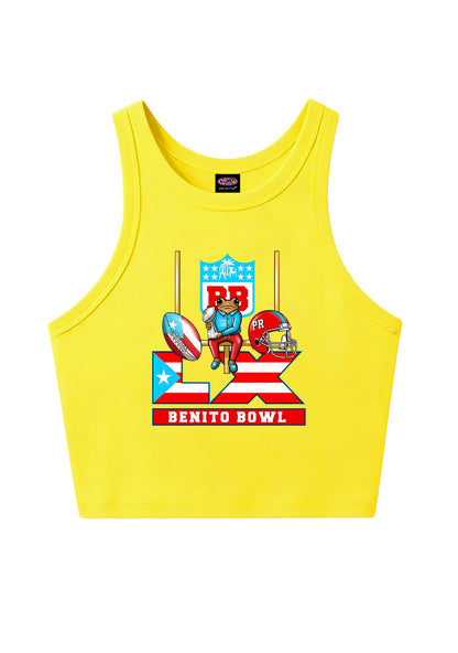 Pink Frog Y2K Crop Tank Top Cherrykitten