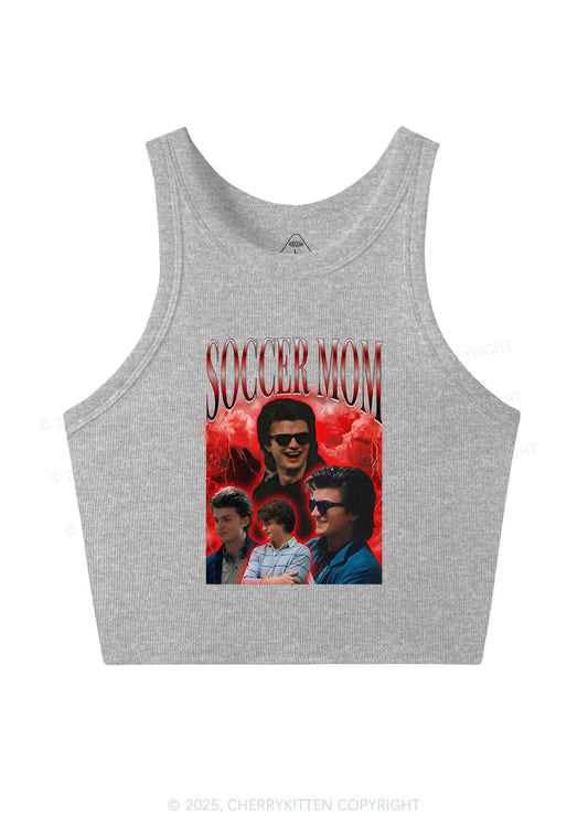 Soccer Mom Y2K Crop Tank Top Cherrykitten