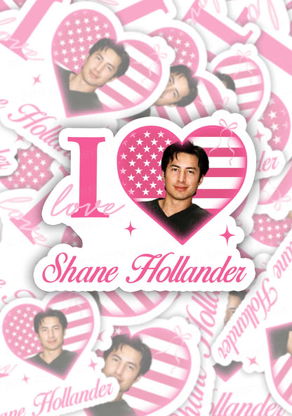 I Love SH HR 1pc Y2K Sticker Cherrykitten