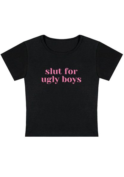 Curvy Slxt For Ugly Boys Baby Tee
