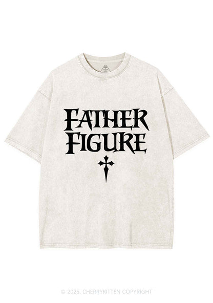 Halloween Father Figure Y2K Shirts Washed Tee Cherrykitten