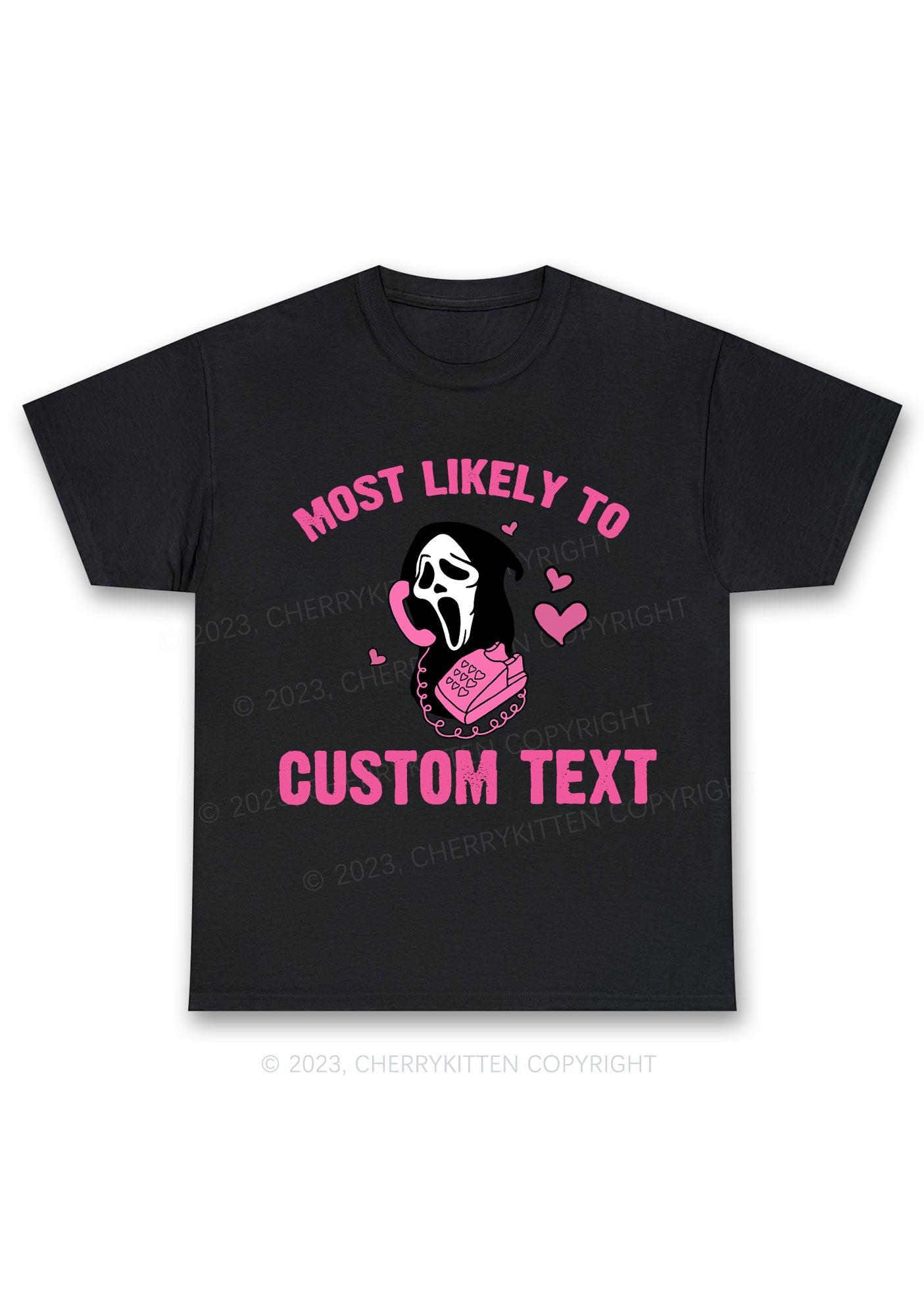 Custom Most Likely Halloween Chunky Shirt Cherrykitten