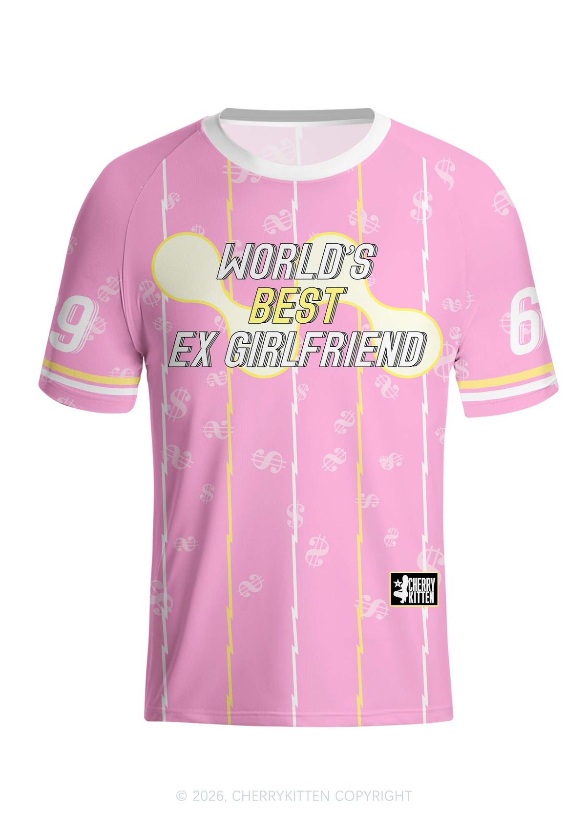 Best Ex Girlfriend Y2K Football Jersey Shirts Cherrykitten