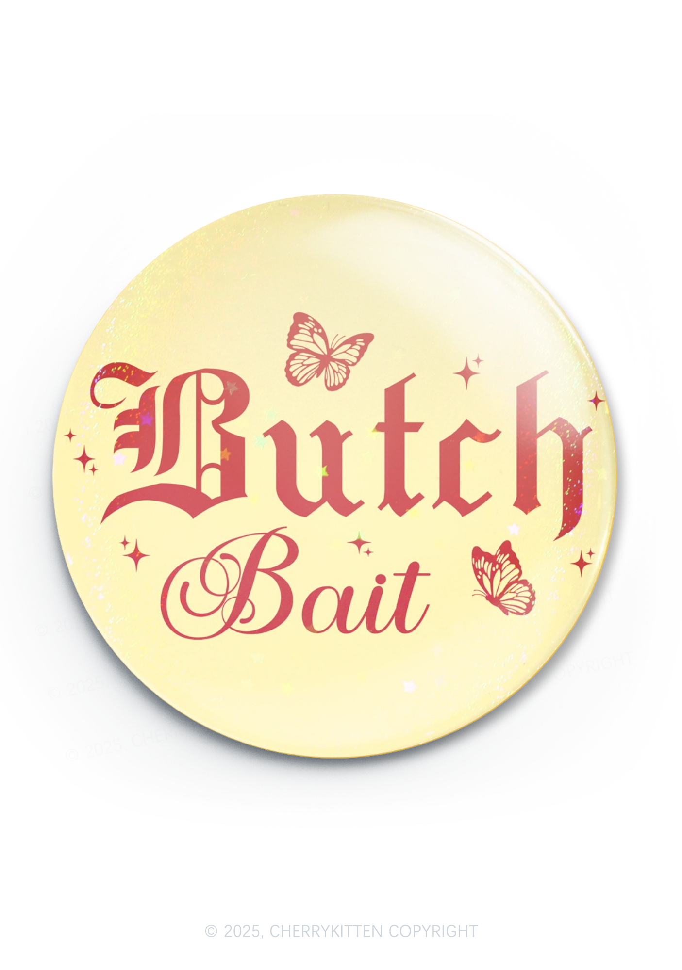 Butch Bait Pride 1Pc Y2K Pin Badge Cherrykitten