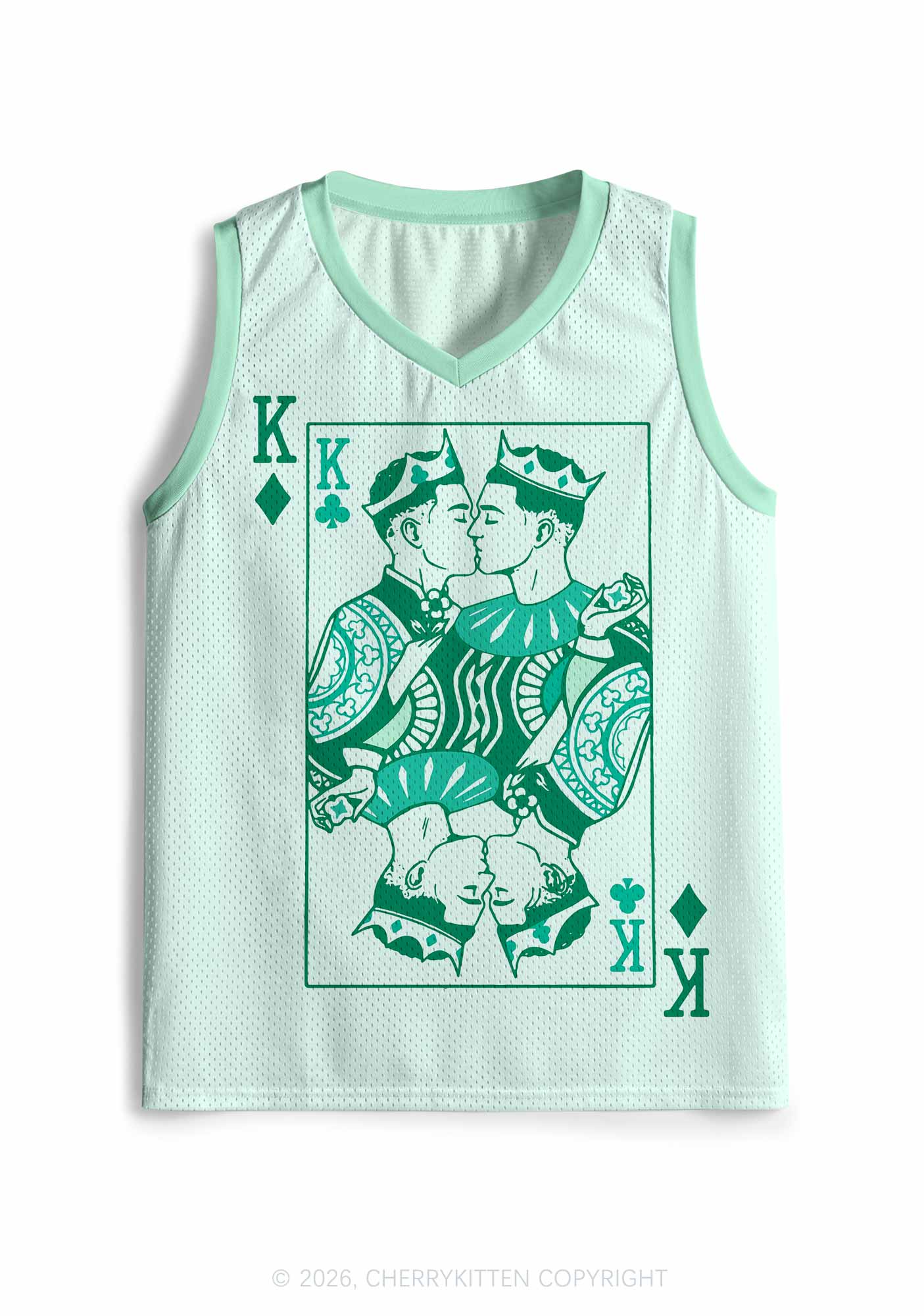 Gay King Pride Y2K Sport Jersey Tank Cherrykitten