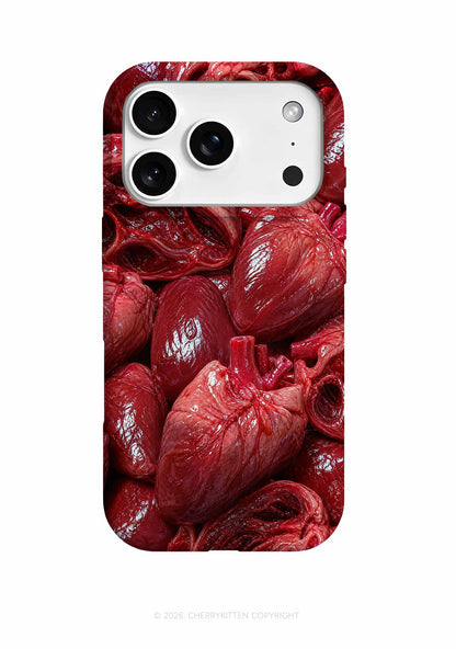 Halloween Red Blood Hearts Y2K Phone Case Cherrykitten