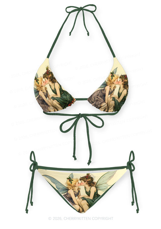 Fairy Kiss Pride Y2K Print Bikini Set Cherrykitten