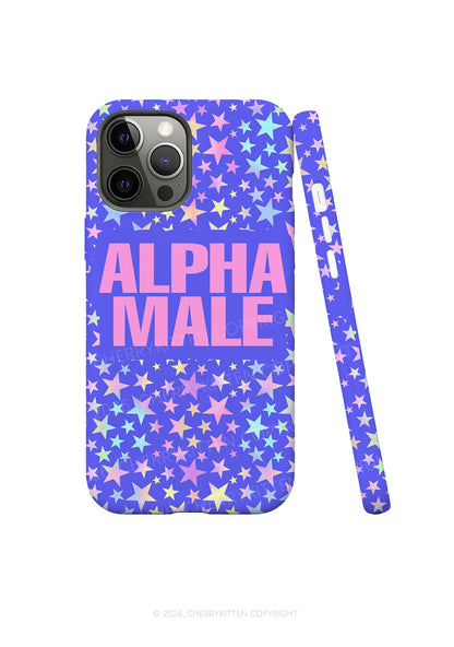 Purple Alpha Male Pride Y2K Phone Case Cherrykitten
