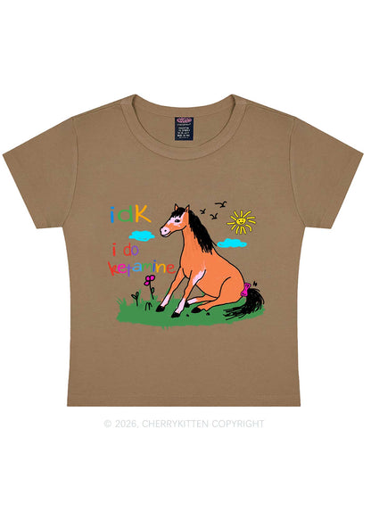 I Do kxxamine Y2K Baby Tee Cherrykitten