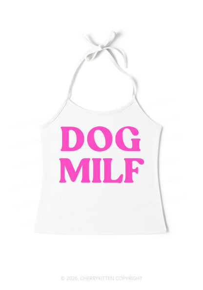 Dog Mxxf Y2K Halter Neck Cami Cherrykitten