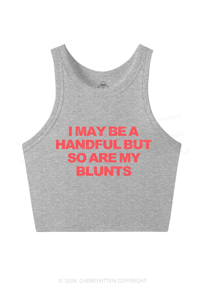 Handful Blunts Y2K Crop Tank Top Cherrykitten