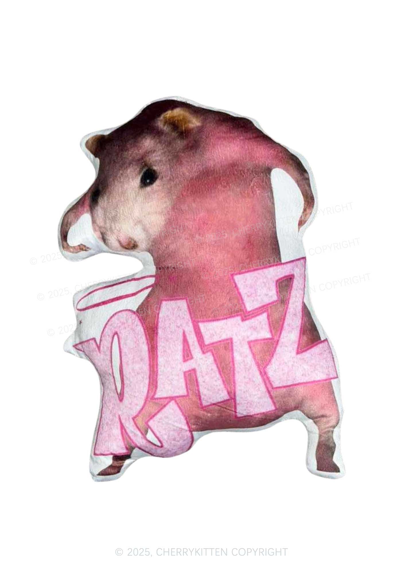 Pink Ratz Y2K Ugly Pillow Cherrykitten