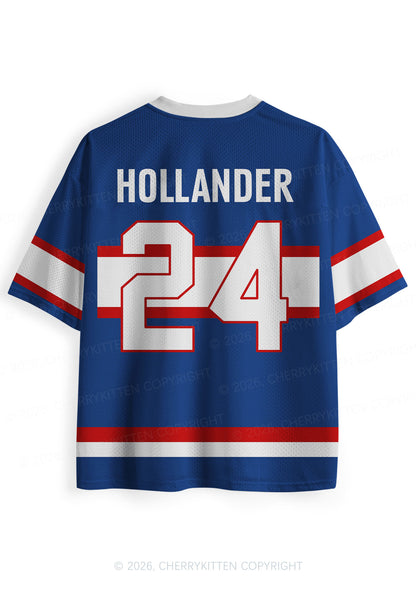 Blue I Want Two Boyfriends HR Y2K Sport Jersey Shirts Cherrykitten